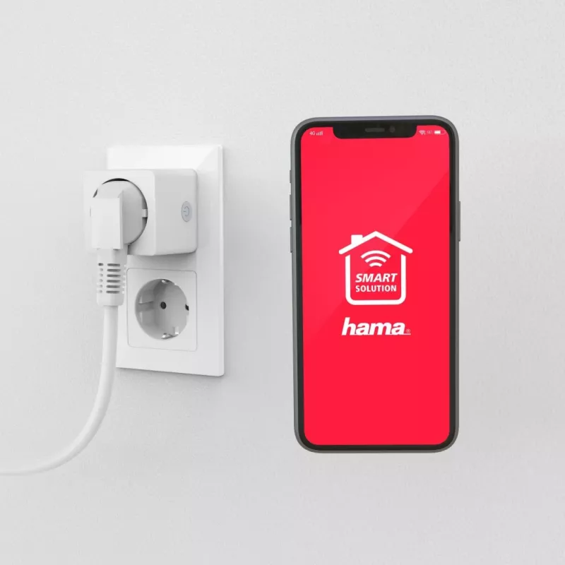 Hama 00176575 zásuvka biela