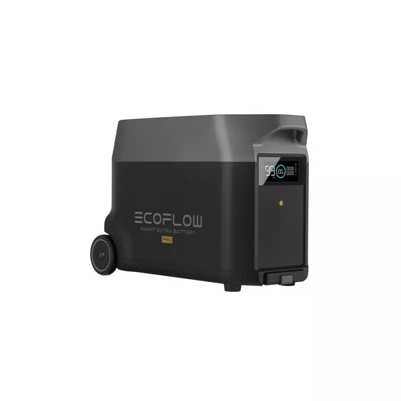 Batéria 3600 Wh pre EcoFlow DELTA Pro — 39 kg, 635×285×416 mm, čierna