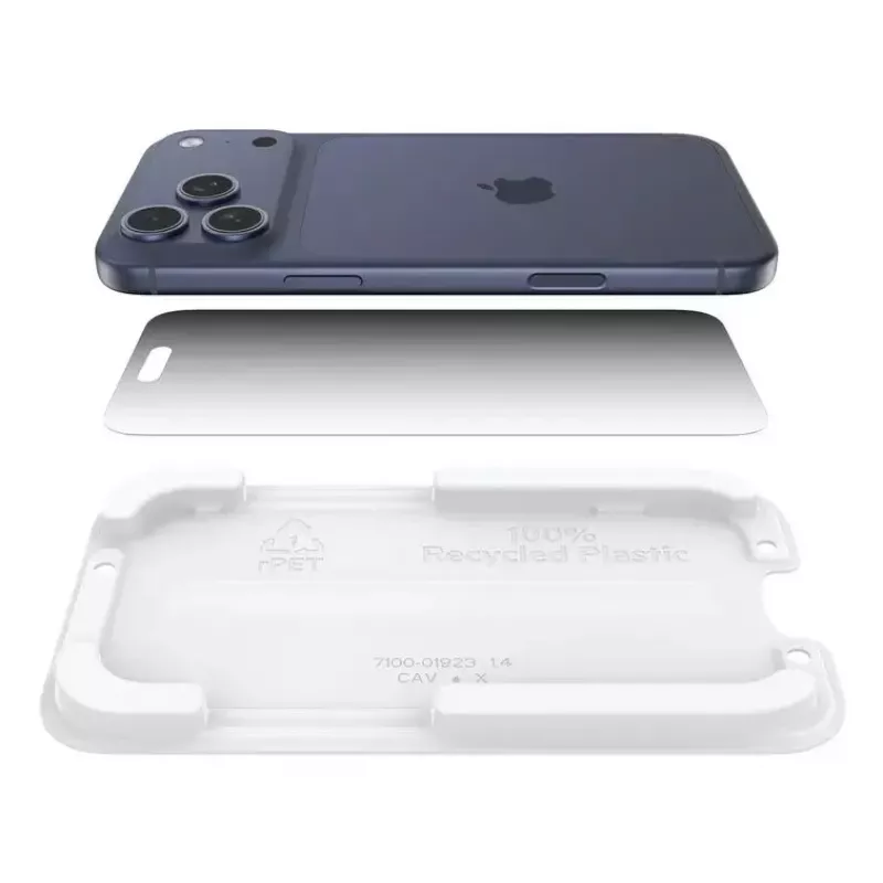 Ochrana displeja Belkin ScreenForce InvisiGlass pre iPhone 17 Pro Max antibakteriálna ochrana proti pádu