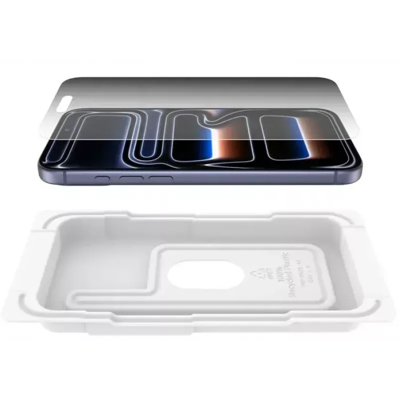 Ochrana displeja Belkin ScreenForce InvisiGlass pre iPhone 17 Pro Max antibakteriálna ochrana proti pádu