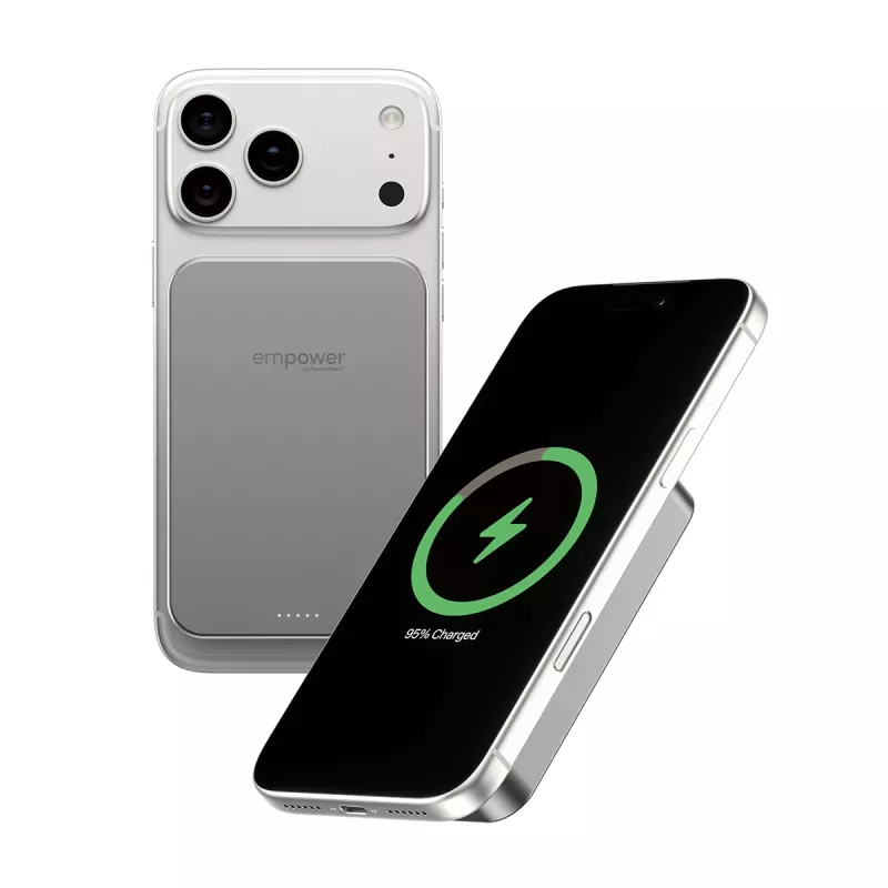 Powerbank PanzerGlass empower by empower Bank 10000mAh titánová