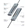 ICY BOX 11-in-1 USB Type-C hub so čítačkou kariet a PD