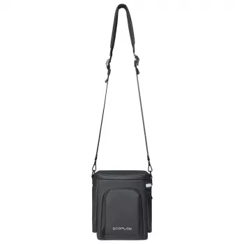 Prenosná taška EcoFlow pre TRAIL DC portable Powerstation, čierna, 220×120×230 mm