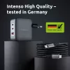 Napájací zdroj Intenso W100ACC+C520C 100W rýchlonabíjačka GaN čierny