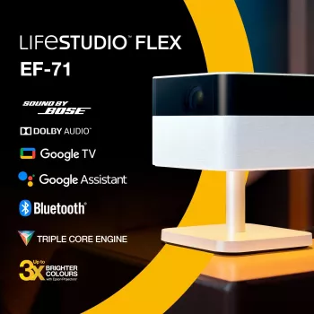 Epson EF-71 Standard-Throw projektor 700 ANSI lumenov 3LCD 1080p (1920x1080) biela