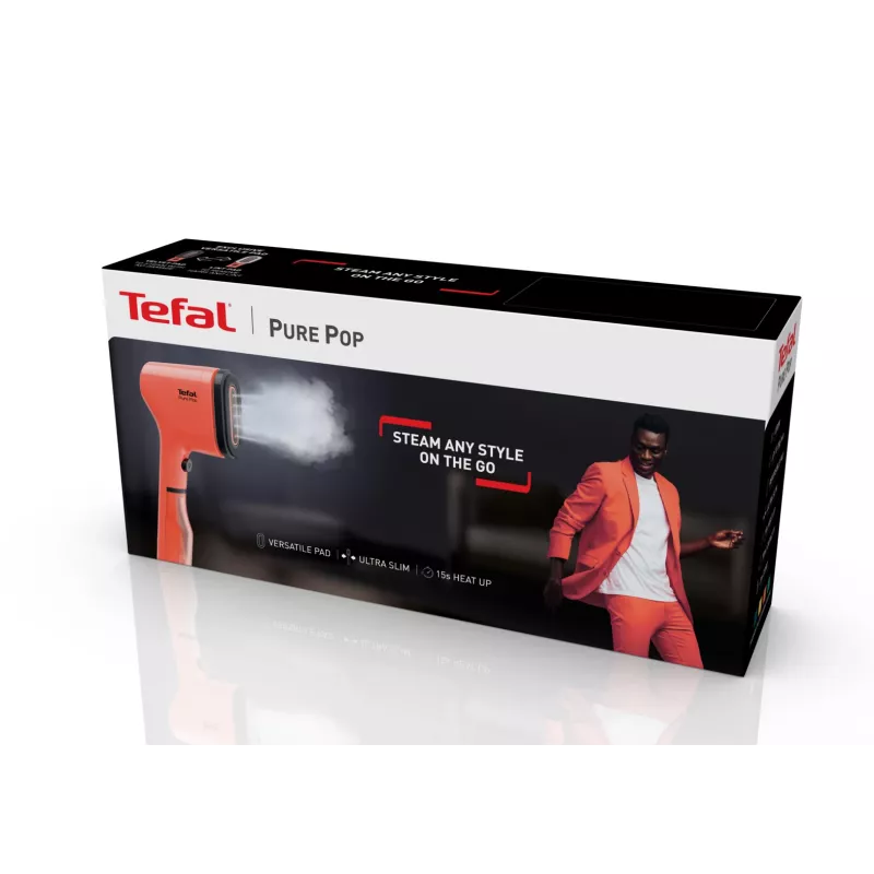 Tefal Pure Pop DT2022 ručný naparovač 0,07 L 1300 W koralová