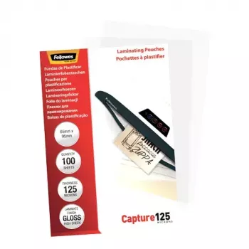 Fellowes Glossy 125 Micron laminovacia fólia na karty - 65x95mm