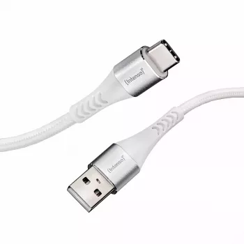 USB kábel Intenso kábel USB-A TO USB-C 1,5M 0,48 Gbit/s biely