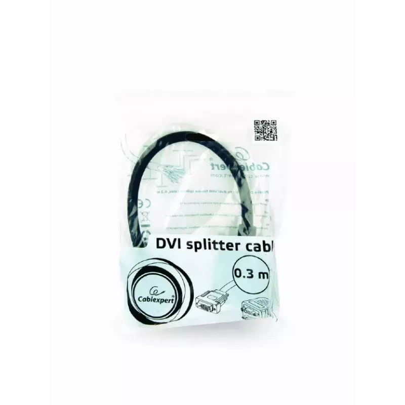 Gembird A-DVI-2VGA-01 rozdeľovací adaptérový kábel DVI-I samec na 2× VGA samica