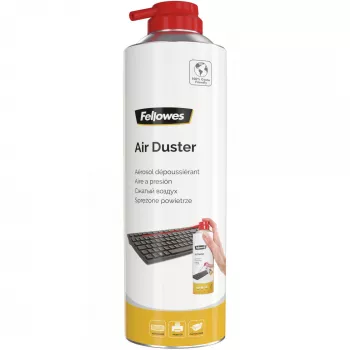 Stlačený vzduch Fellowes HFC Free Air Duster — 0,34 kg, biela, pre klávesnice, tlačiarne a elektroniku