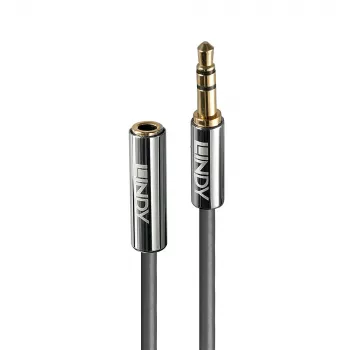 Lindy 1m 3,5 mm predlžovací audio kábel, Cromo Line