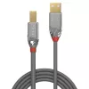 Lindy 3m USB 2.0 Type-A na B kábel, Cromo Line