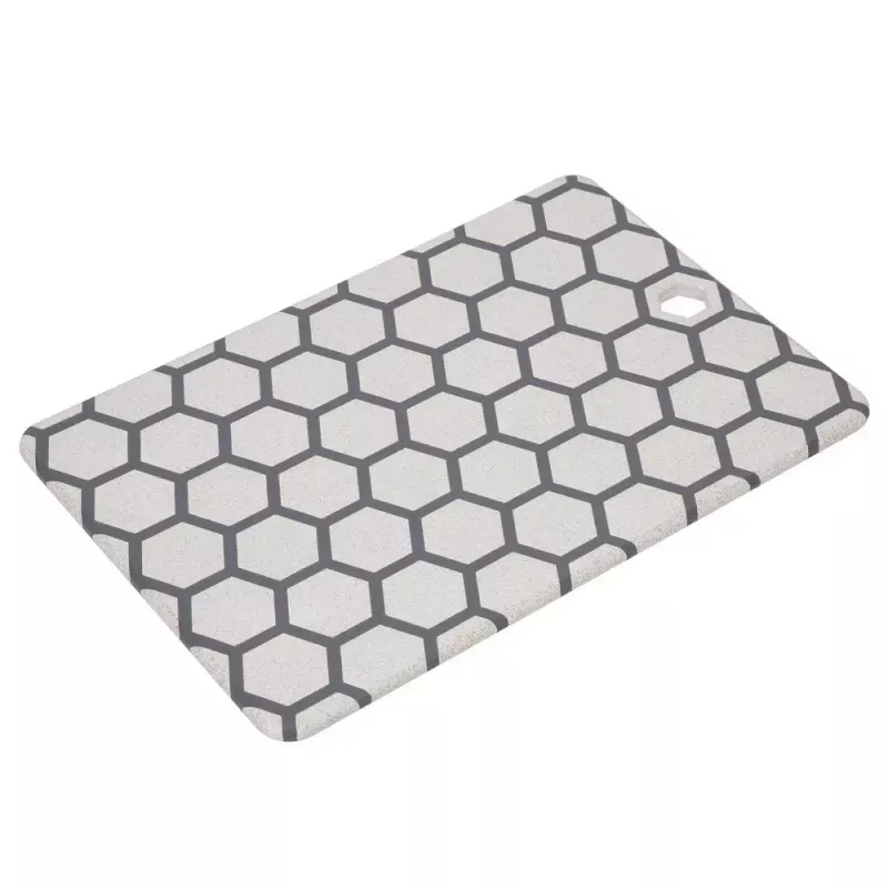 Krájacia doska RESTO 95401 obdĺžniková plast 138×200×8 mm sivá/biela