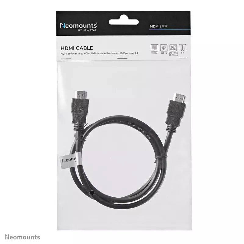 Neomounts HDMI3MM kábel High Speed HDMI 1.3, HDMI samec – HDMI samec, 1 m