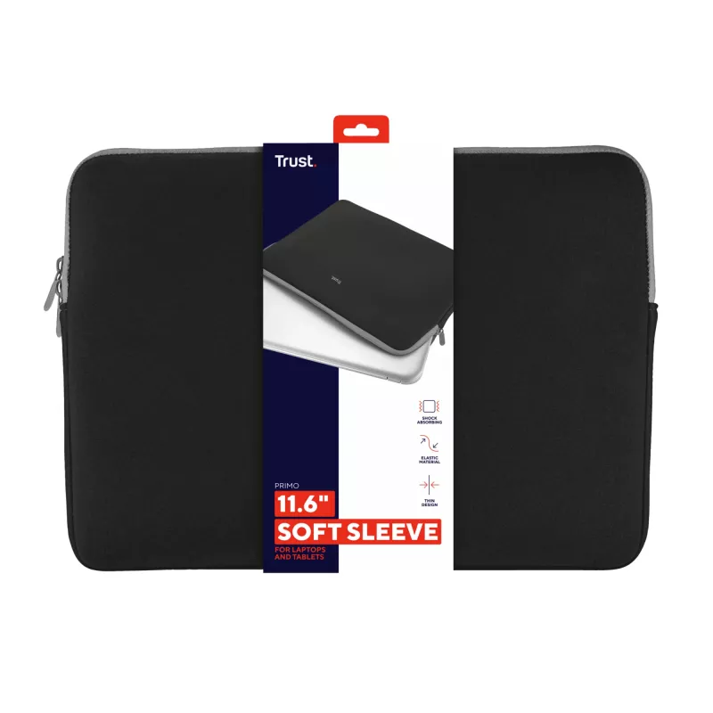 Trust 21254 puzdro na notebook 29,5 cm (11,6 palcov) Sleeve čierne