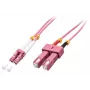 Lindy 46361 InfiniBand/sklenené vlákno kábel 2 m LC SC ružový
