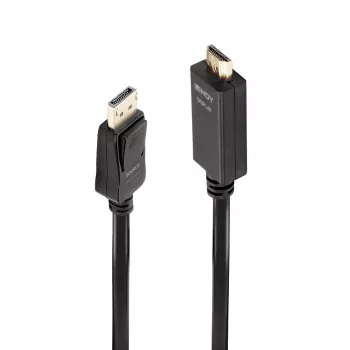 Lindy 1m DisplayPort na HDMI 10.2G kábel
