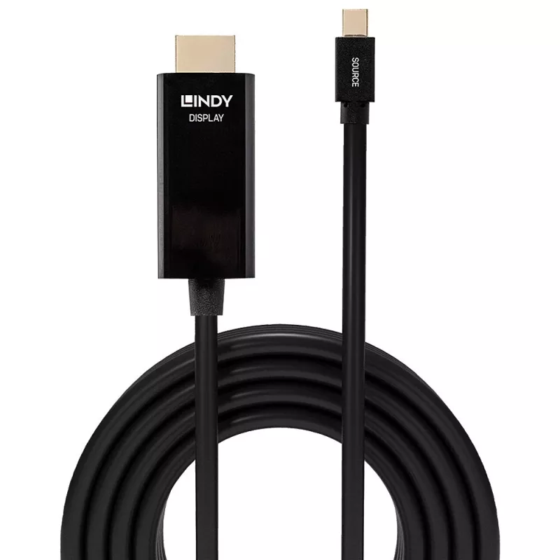 Lindy 36926 kábel Mini DisplayPort na HDMI, 1 m, pasívny, 4K30
