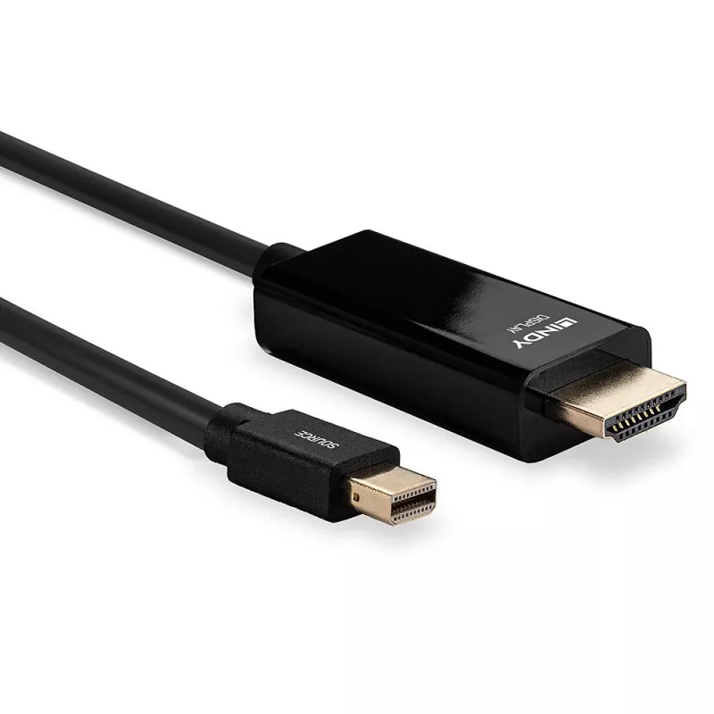 Lindy 36926 kábel Mini DisplayPort na HDMI, 1 m, pasívny, 4K30