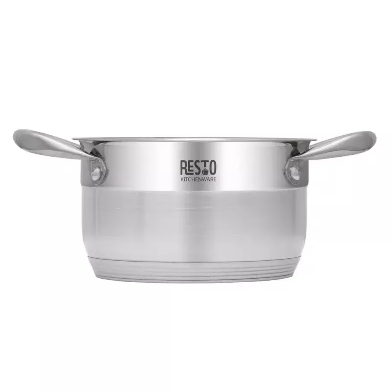 Resto Kitchenware Rigel 1,9 l okrúhly hrniec z nehrdzavejúcej ocele