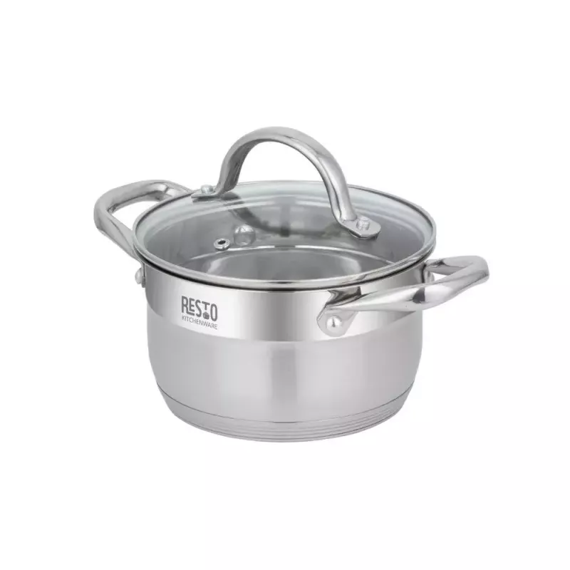 Resto Kitchenware Rigel 1,9 l okrúhly hrniec z nehrdzavejúcej ocele