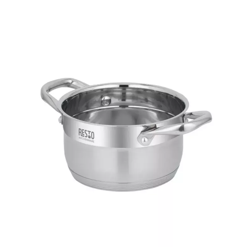 Resto Kitchenware Rigel 1,9 l okrúhly hrniec z nehrdzavejúcej ocele