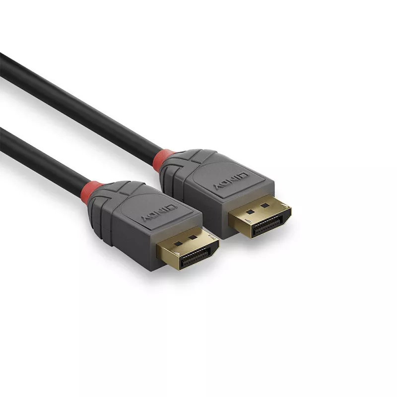 Lindy 3m DisplayPort 1.4 kábel, Anthra Line