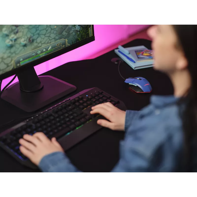 Trust GXT109B FELOX myš Gaming obojručná USB Type-A 6400 DPI