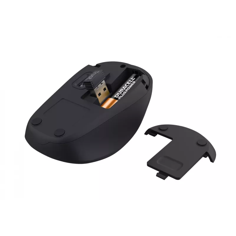 Trust Yvi+ myš Office pravácka RF Wireless optická 1600 DPI