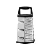 Krabicové strúhadlo Resto Kitchenware 95413 čierna nerez