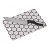 Doska na krájanie Resto Kitchenware 95403 obdĺžniková plastová sivá biela