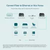 TP-Link 10/100 Mbit/s RJ45 na 100 Mbit/s Singlemode SC WDM bidirekcionálny mediálny konvertor