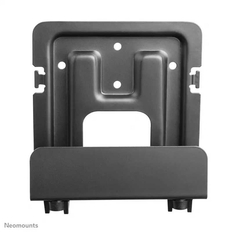 Neomounts AWL-450BL držiak na multimediálny prehrávač, univerzálny, vhodný aj pre Apple TV, 5 kg, hĺbka 47–76 mm, 128 mm, oceľ, čierny