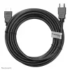 Neomounts HDMI15MM HDMI kábel – 5 metrov, 5 m, HDMI Type-A (štandard), HDMI Type-A (štandard), 10,2 Gbit/s, čierny
