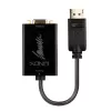 Lindy 41006 aktívny prevodník DisplayPort na VGA, 0,15 m, čierny