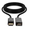 Lindy 5m DisplayPort na HDMI 10.2G kábel, 5 m, DisplayPort, HDMI Type-A (štandard), konektor samec, konektor samec, 3840 x 2160 pixelov