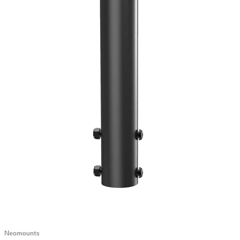 Neomounts NS-EP100 čierna predlžovacia tyč TV stropný držiak - V 107,5 cm