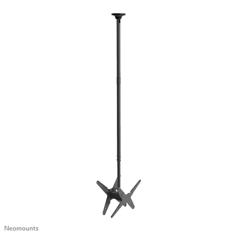 Neomounts NS-EP100 čierna predlžovacia tyč TV stropný držiak - V 107,5 cm