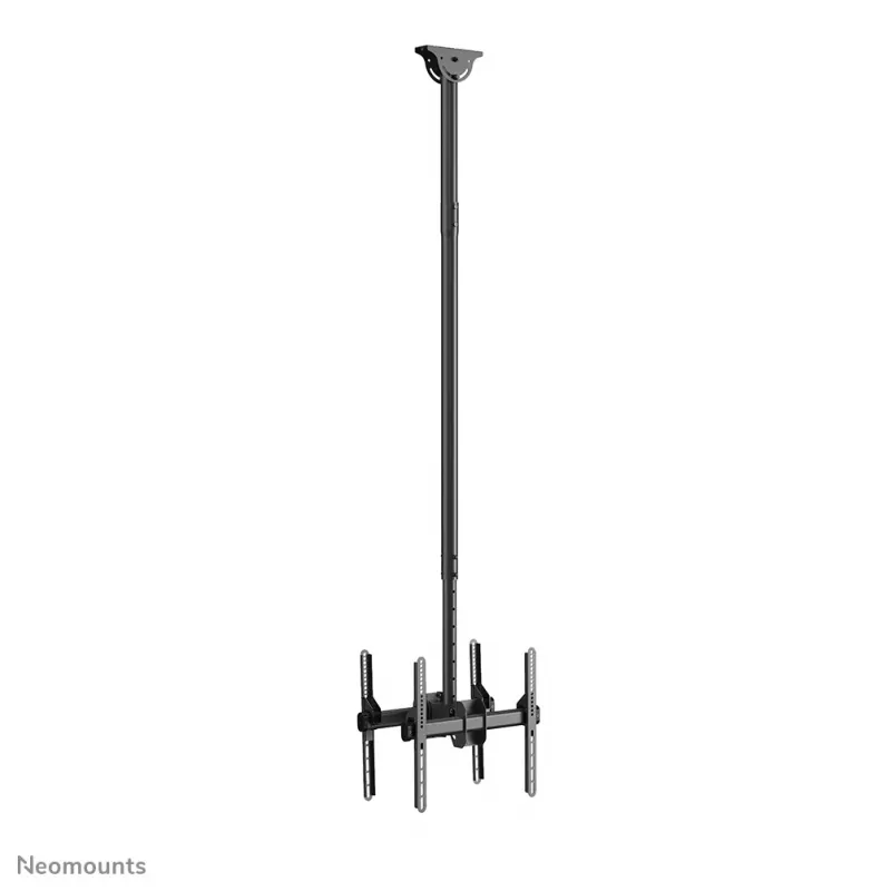 Neomounts NS-EP100 čierna predlžovacia tyč TV stropný držiak - V 107,5 cm