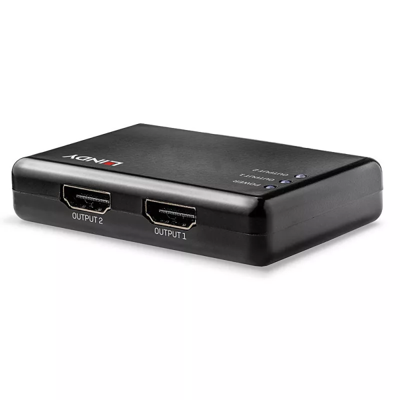 Lindy 2-násobný HDMI 10.2G splitter, kompaktný