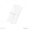 Rozširujúca sada Neomounts AWL-250BL16 VESA 400x600 640mm výška