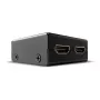 Lindy 2 port HDMI 18G obojsmerný prepínač, HDMI, kov, čierna, 60 Hz, 18 Gbit/s, 3840 x 2160 pixelov