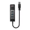 USB hub a Gigabit Ethernet konvertor Lindy 43176