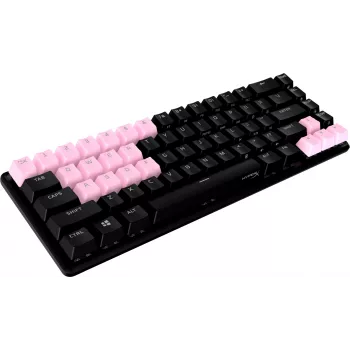 HyperX Rubber Keycaps sada klávesnicových krytiek herné príslušenstvo ružová US rozloženie pre HyperX a spínače typu Cherry MX