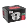 Resto Kitchenware Anser 3,2 L okrúhly čierny nerez