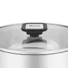 Resto Kitchenware Anser 3,2 L okrúhly čierny nerez