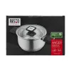 Resto Kitchenware Anser 3,2 L okrúhly čierny nerez