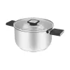 Resto Kitchenware Anser 3,2 L okrúhly čierny nerez