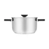 Resto Kitchenware Anser 3,2 L okrúhly čierny nerez