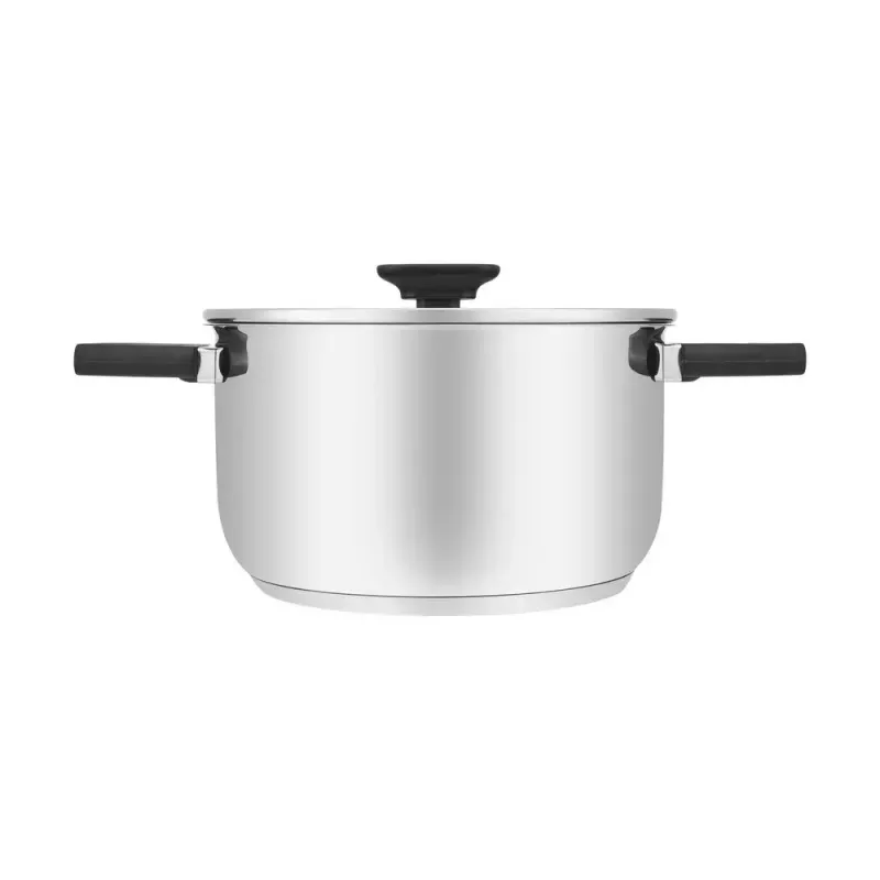 Resto Kitchenware Anser 3,2 L okrúhly čierny nerez